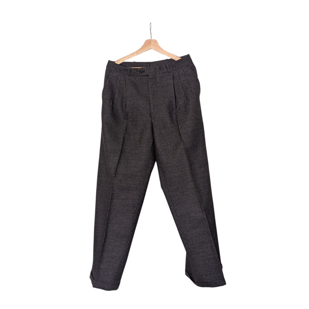 Elegant Women's Wool Trousers, L
